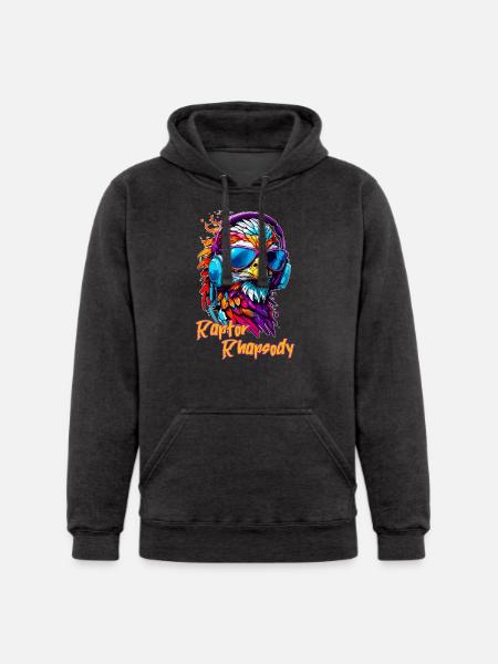 Raptor Eagle - Unisex Heavyweight Hoodie -