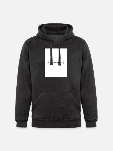Never Give Up - Unisex Heavyweight Hoodie -