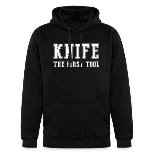 Knife The First Tool - Unisex Heavyweight Hoodie