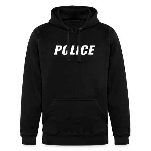 Police White - Unisex Heavyweight Hoodie