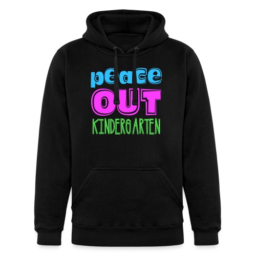 Kreative In Kinder Peace Out - Unisex Heavyweight Hoodie