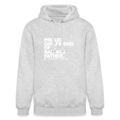 Proud Girlfriend To A Great Father - Unisex Heavyweight Hoodie