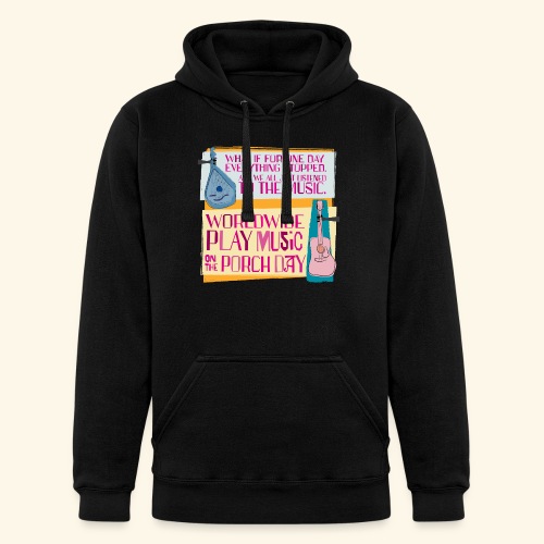 Play Music on the Porch Day 2023 - Unisex Heavyweight Hoodie