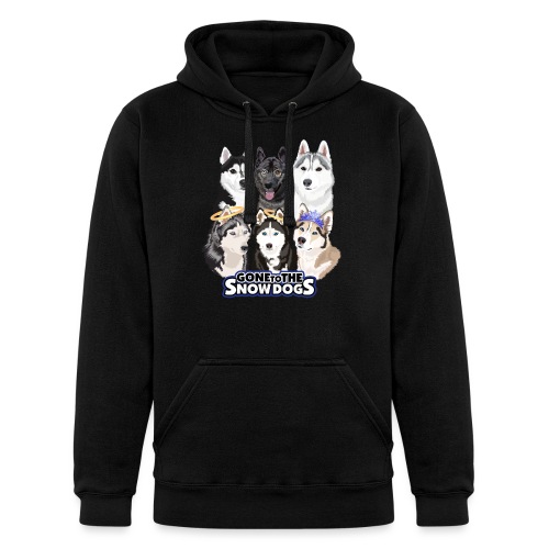 The Gone to the Snow Dogs Husky Pack - Unisex Heavyweight Hoodie