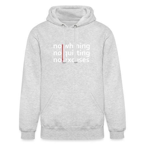 No Whining | No Quitting | No Excuses - Unisex Heavyweight Hoodie