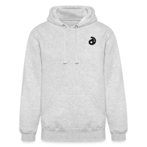 Black Embroidered Palette - Unisex Heavyweight Hoodie