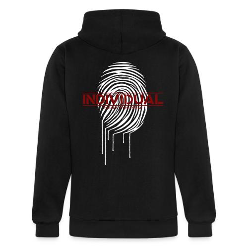 individual - white - Unisex Heavyweight Hoodie