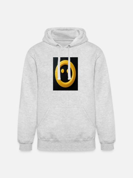 Unique art - Unisex Heavyweight Hoodie - ash gray