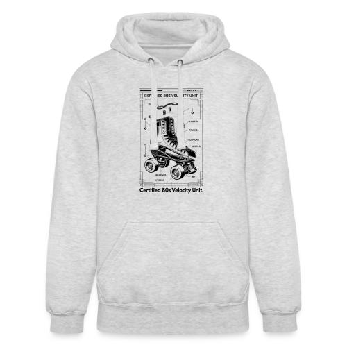 Retro Roller Skate T-Shirt - Unisex Heavyweight Hoodie