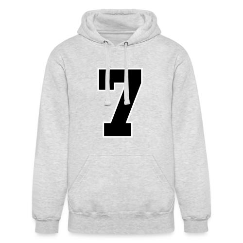 Varsity Number 7 Athletic Look - Unisex Heavyweight Hoodie