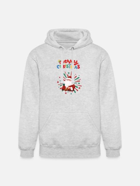 Christmas_Design - Unisex Heavyweight Hoodie - ash gray