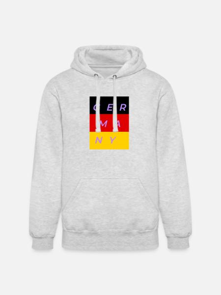 Germany - Unisex Heavyweight Hoodie - ash gray