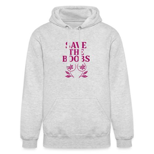 Save the boobs! - Unisex Heavyweight Hoodie