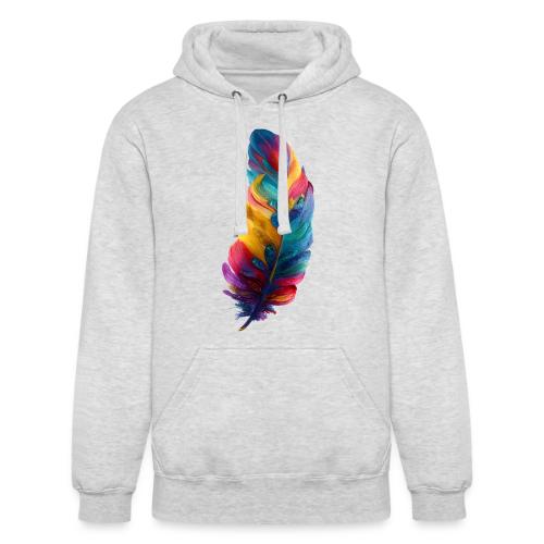 Spectrum Feather Flow - Unisex Heavyweight Hoodie