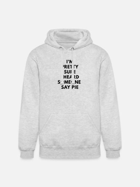 Pie - Unisex Heavyweight Hoodie - ash gray
