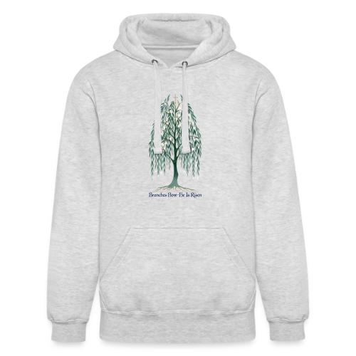 Easter Branches Bow Willow T Shirt, Easter Gift - Unisex Heavyweight Hoodie