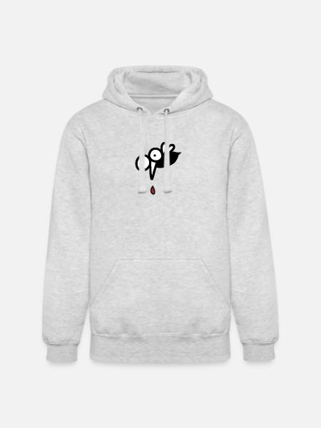 Mosquito - Unisex Heavyweight Hoodie - ash gray