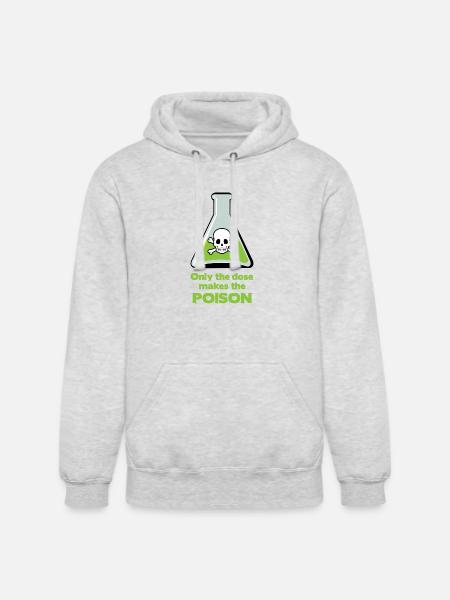 Poison - Unisex Heavyweight Hoodie - ash gray