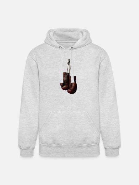 Boxing - Unisex Heavyweight Hoodie - ash gray