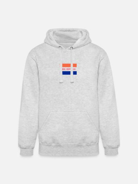 Chic-Republic Design - Unisex Heavyweight Hoodie - ash gray