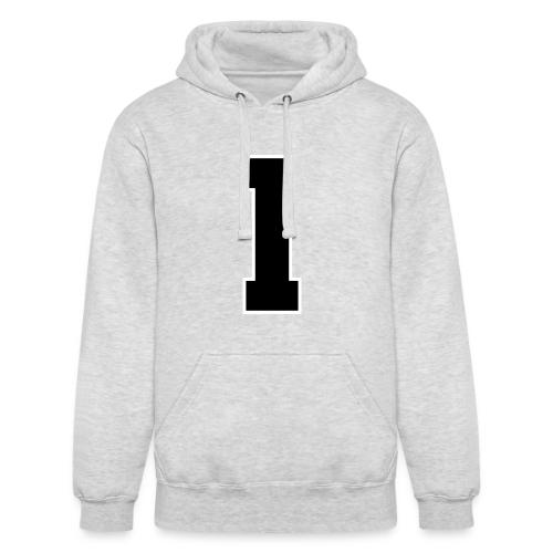 Varsity Number 1 Athletic Style - Unisex Heavyweight Hoodie