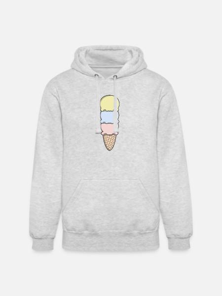 Sweet Dreams and Good Days - Unisex Heavyweight Hoodie - ash gray