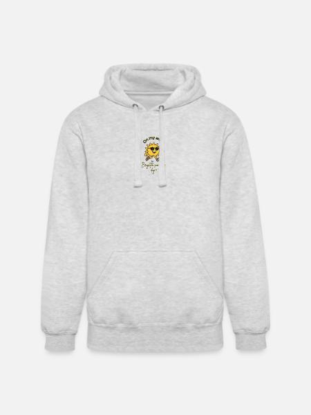 Sunkissed - Unisex Heavyweight Hoodie - ash gray