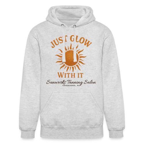 Just Glow With It - Unisex Heavyweight Hoodie