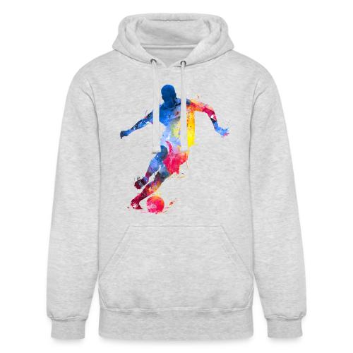Soccer: Splash Kick - Unisex Heavyweight Hoodie
