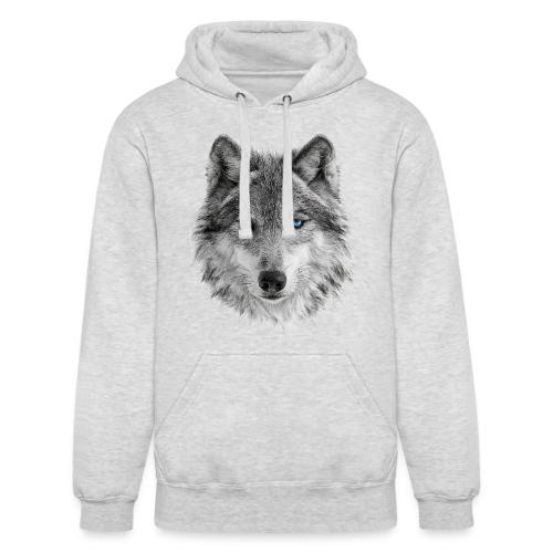 Frost-Eyed Alpha - Unisex Heavyweight Hoodie