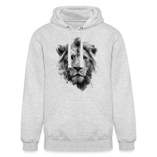 Lion: Monochrome King - Unisex Heavyweight Hoodie