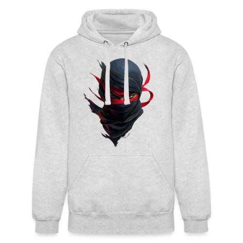 Crimson Stare Ninja - Unisex Heavyweight Hoodie