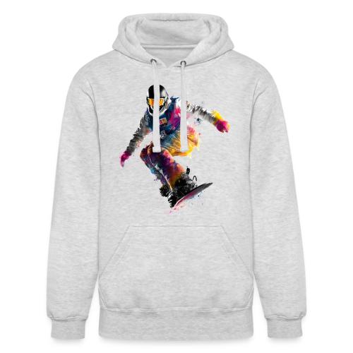 Snowboarding: Frozen Palette - Unisex Heavyweight Hoodie