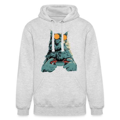 Cat: Fluff Mode On - Unisex Heavyweight Hoodie