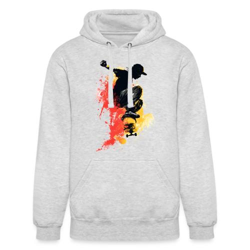 Skateboarding: Splash of Motion - Unisex Heavyweight Hoodie