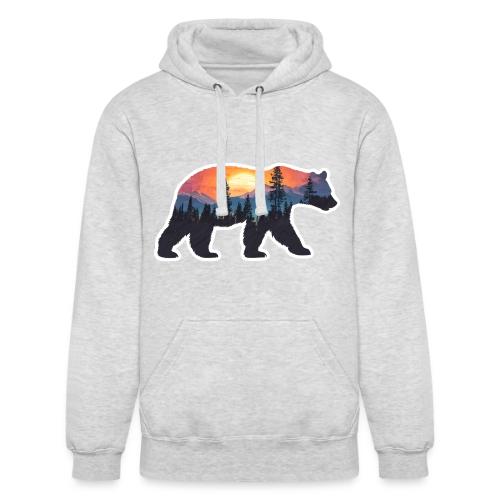 Mountain Spirit Bear - Unisex Heavyweight Hoodie