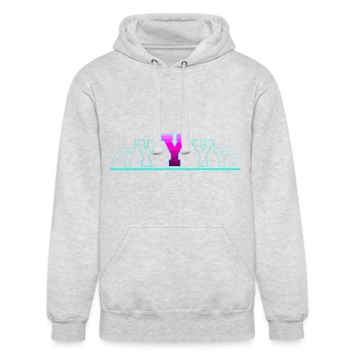 Letter Y – Capital Varsity Alphabet Monogram - Unisex Heavyweight Hoodie