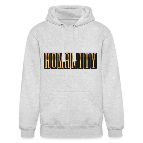 Golden Humanity Statement - Unisex Heavyweight Hoodie