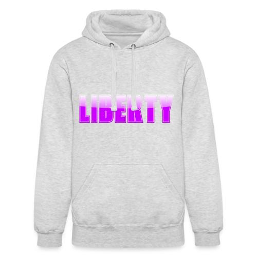 Liberty Typography Graphic Design - Unisex Heavyweight Hoodie