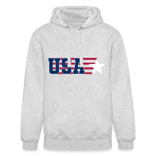 Star Stripe USA - Unisex Heavyweight Hoodie
