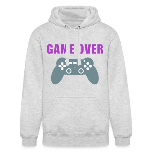 Game Over Gamer Controller Design - Unisex Heavyweight Hoodie