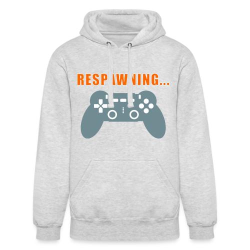 Respawning Gamer Controller Design - Unisex Heavyweight Hoodie