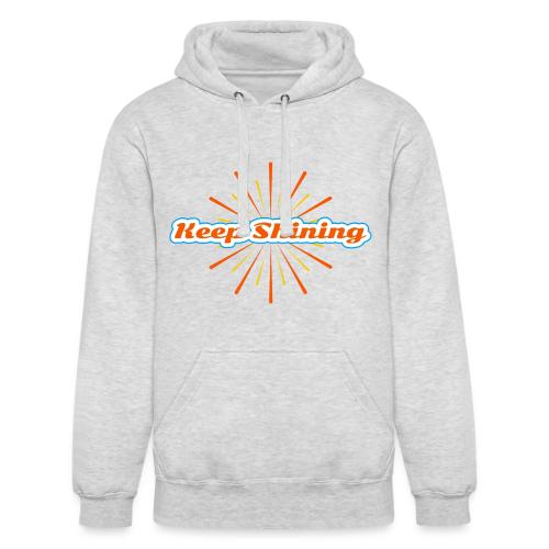 Keep Shining: Radiant Energy Design - Unisex Heavyweight Hoodie