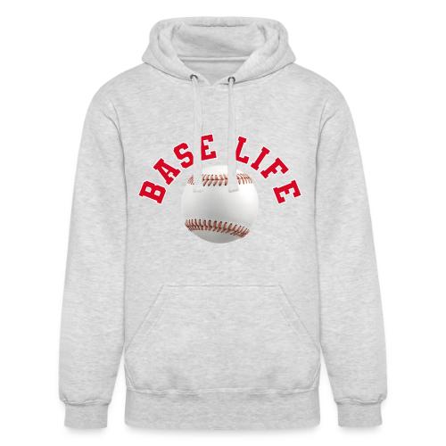 Baseball: Base Life Vibes - Unisex Heavyweight Hoodie