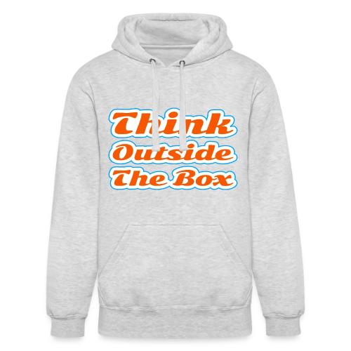Think Outside the Box — Creative Mindset Script - Unisex Heavyweight Hoodie