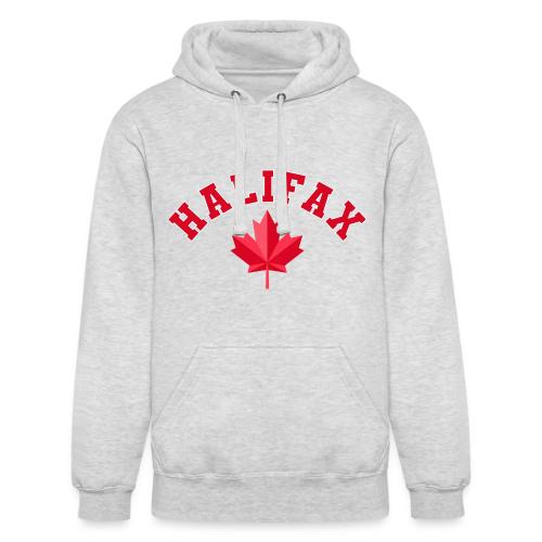 Halifax with maple leaf - Unisex Heavyweight Hoodie