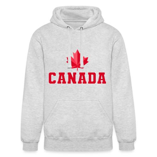 Canada with a maple leaf - Unisex Heavyweight Hoodie