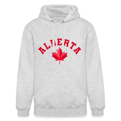 Alberta with maple leaf - Unisex Heavyweight Hoodie