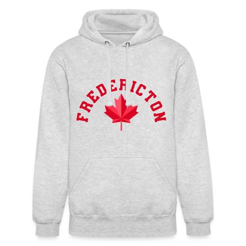 Fredericton with maple leaf - Unisex Heavyweight Hoodie
