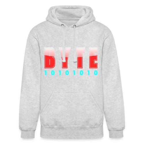 BYTE Binary Code Design - Unisex Heavyweight Hoodie